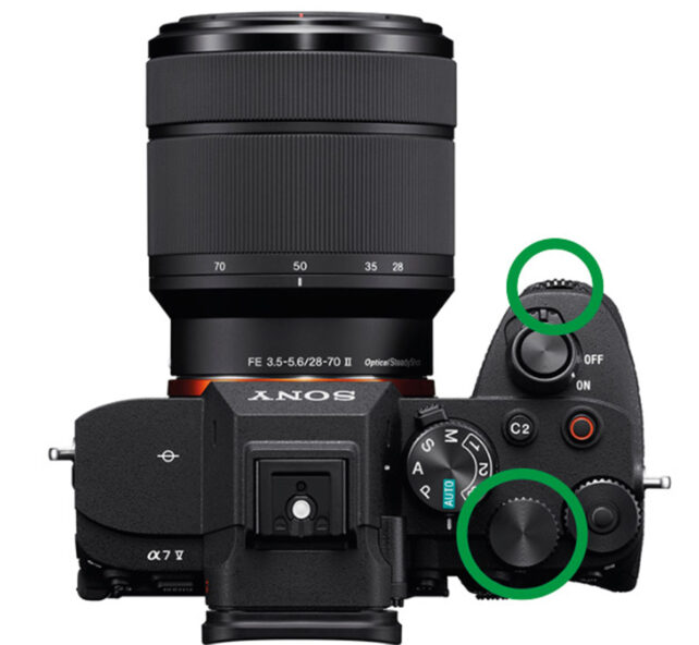 Wrong Aperture Setting Example Using Aperture Priority